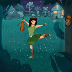 Музыка в лесу