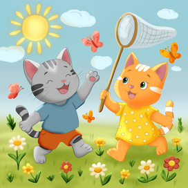 Котики. Лето