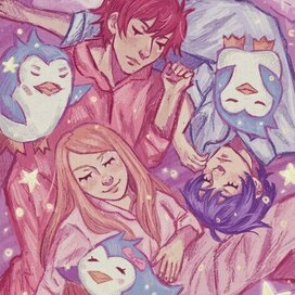 Фанарт Mawaru Penguindrum