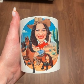 Карикатура на чашку