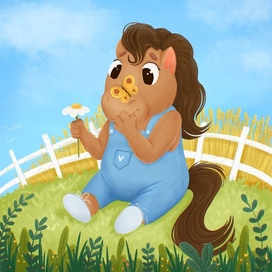 Стилизация лошади