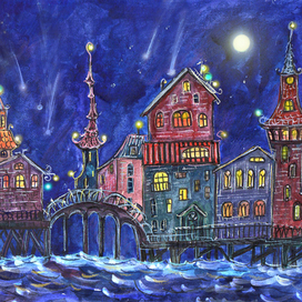 Город на море