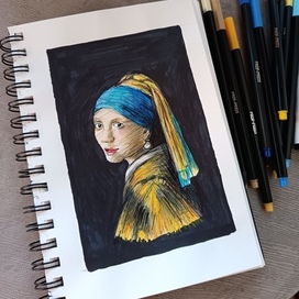 Девушка с жемчужиной сережкой 