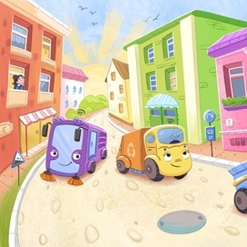 Малыш мусоровоз