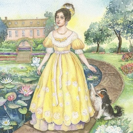 Старший аркан Шут (королева Виктория в юности,1 вариант)