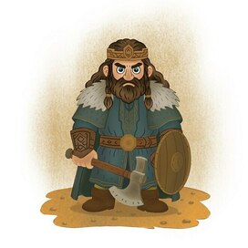 Король гномов. Книжный герой