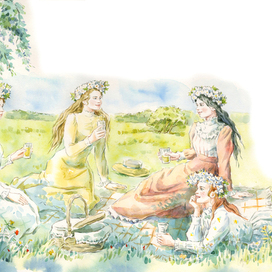 Люси Мод Монтгомери "Энни из Авонли". Пикник