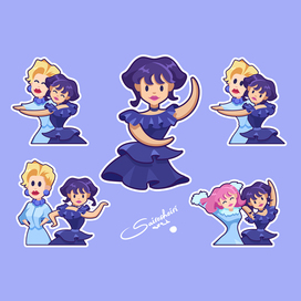 Стикеры Уэнздей