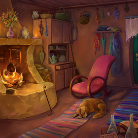 Сон у камина