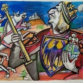 Иллюстрация к немецкой легенде