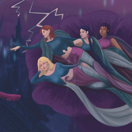 Чародейки. фанарт