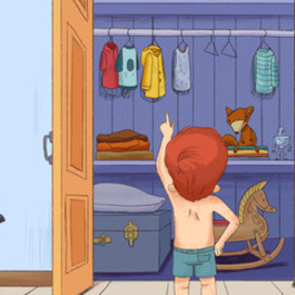 Разворот книги "Чистюля поневоле"