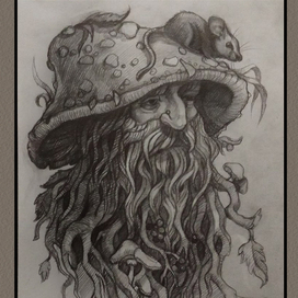 "Леший". Эскиз