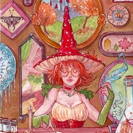 Осенняя ведьма