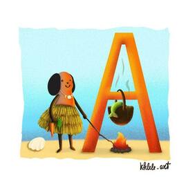 Буква А для Буквального челленджа 2025