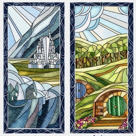 Витражи Властелин Колец