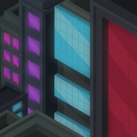 Город в изометрии