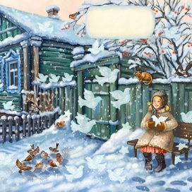 Оксанка в деревне