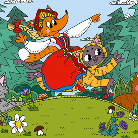 Плакат для детского театра 