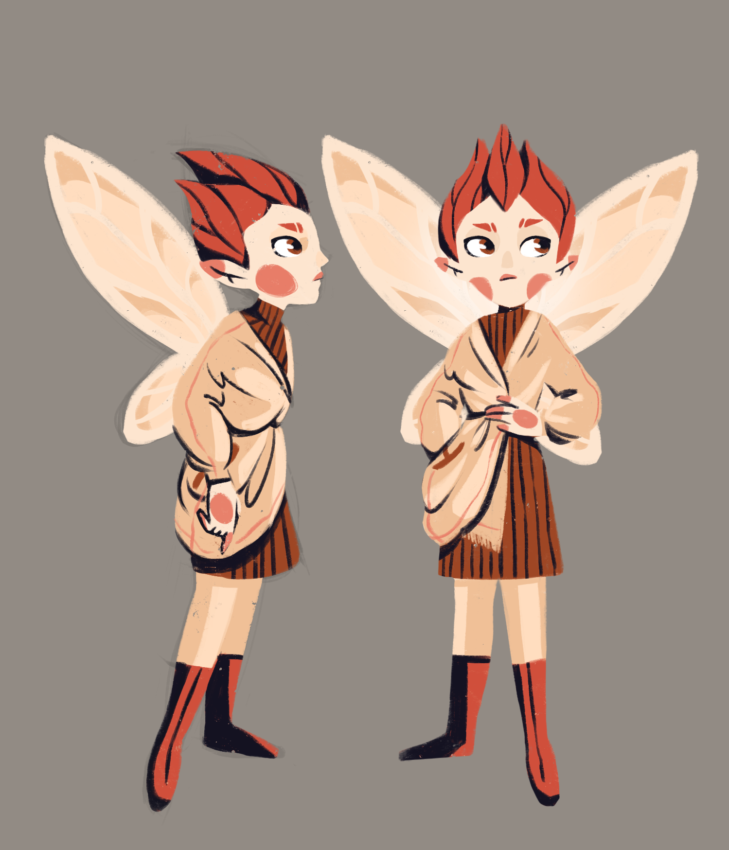 Разработка персонажа пикси Луковица