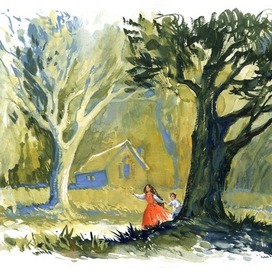 Иллюстрация к истории о Купале и Костроме