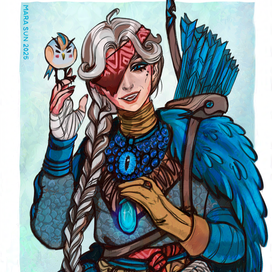 Сойка, охотница на чудовищ