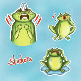 Frog / stickers
