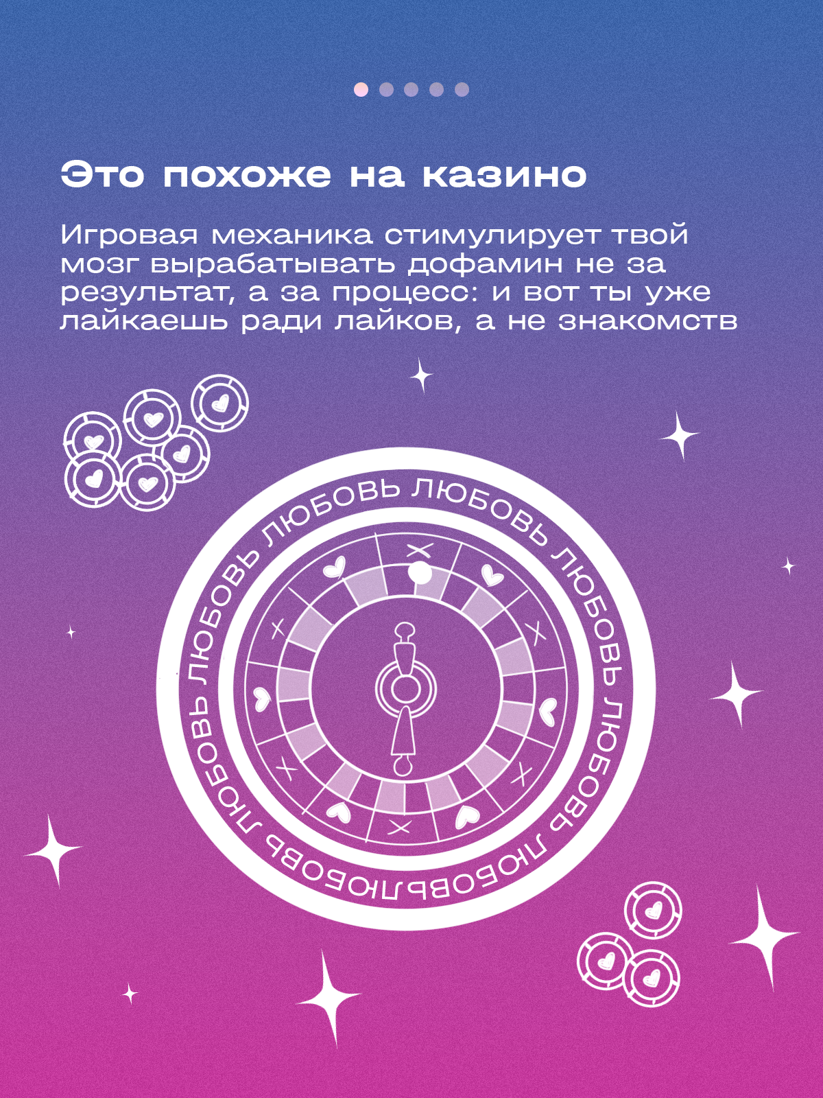 карточка " ловушки дейтинга"