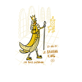 скетч для марафона "100 дней скетчинга"