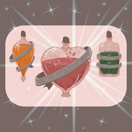 Флаконы с зельями 