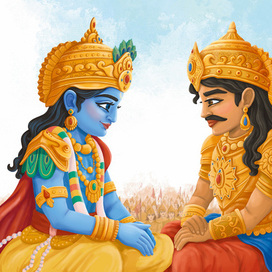 Разворот книги "Гита II"