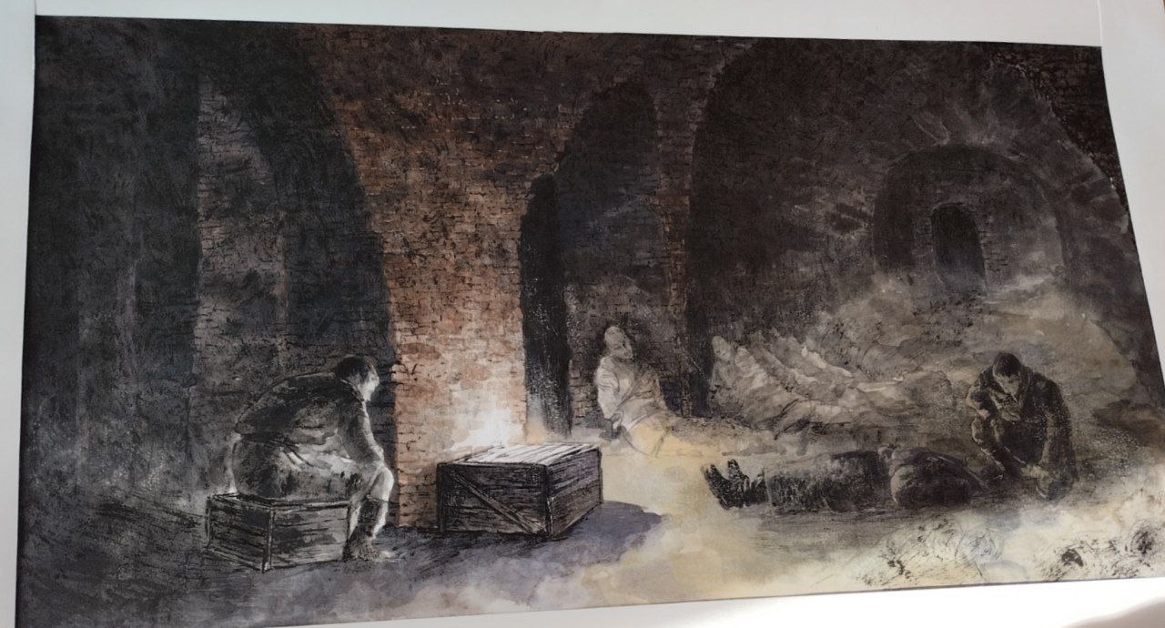 иллюстрация к произведению Б. Василева "В списках не значился"