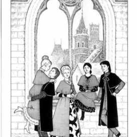 Иллюстрация к роману Брониславы Вонсович "Вы все жжете" т 3