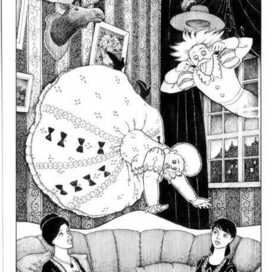 Иллюстрация к роману Брониславы Вонсович "Вы все жжете" т3