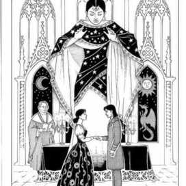 Иллюстрация к роману Брониславы Вонсович "Вы все жжете" т3