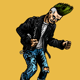 Танец сайкобилли