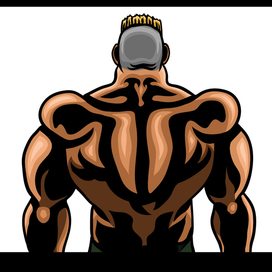 Накаченная спина