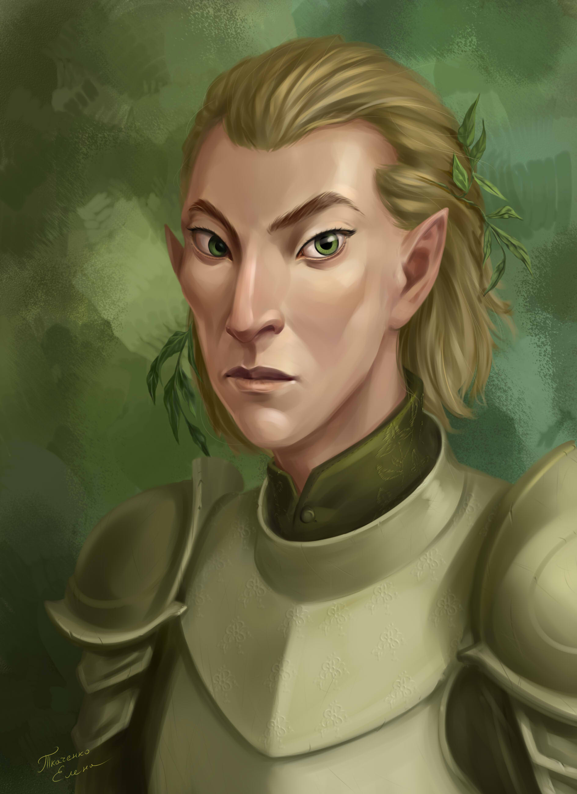 Эльфийский генерал Лейфах