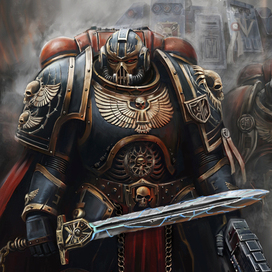 Арт по теме  Warhammer 40,000 
