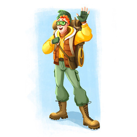 Персонаж путешественник