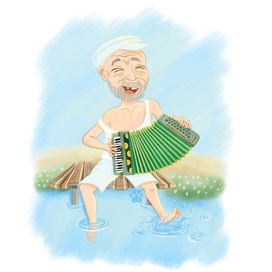 Летнее утро в деревне