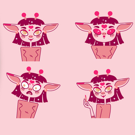 Маскот для бренда детской косметики