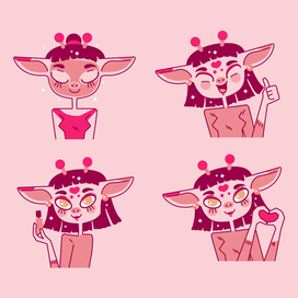 Маскот для бренда детской косметики