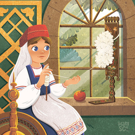 Открытка к сказке