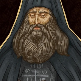 Иллюстрация для обложки книги "The Collected Works of Hieroschemamonk John Malinovsky"