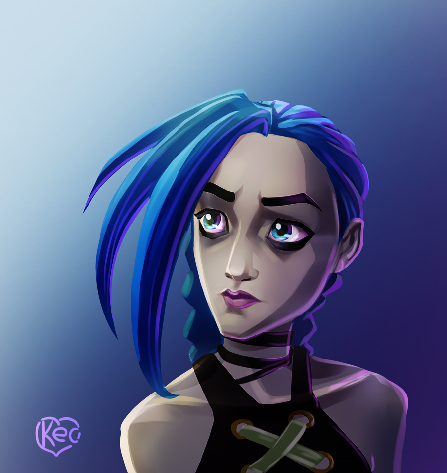 Джинкс. Фан-арт.