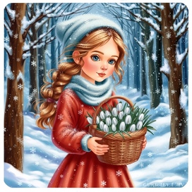 Иллюстрация к сказке «12 месяцев»