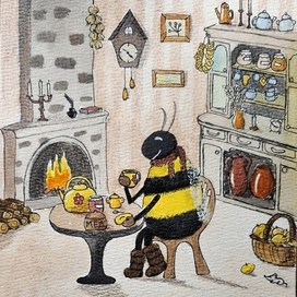 Чаепитие шмеля