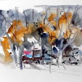 Осенняя улочка