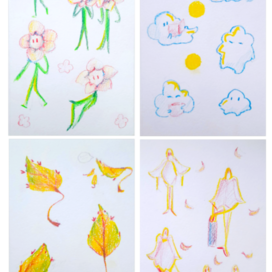 Серия мини открыток 